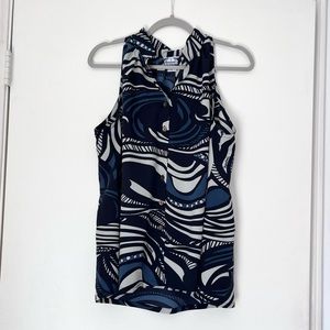 Manuhealii Button Up Tank Blouse